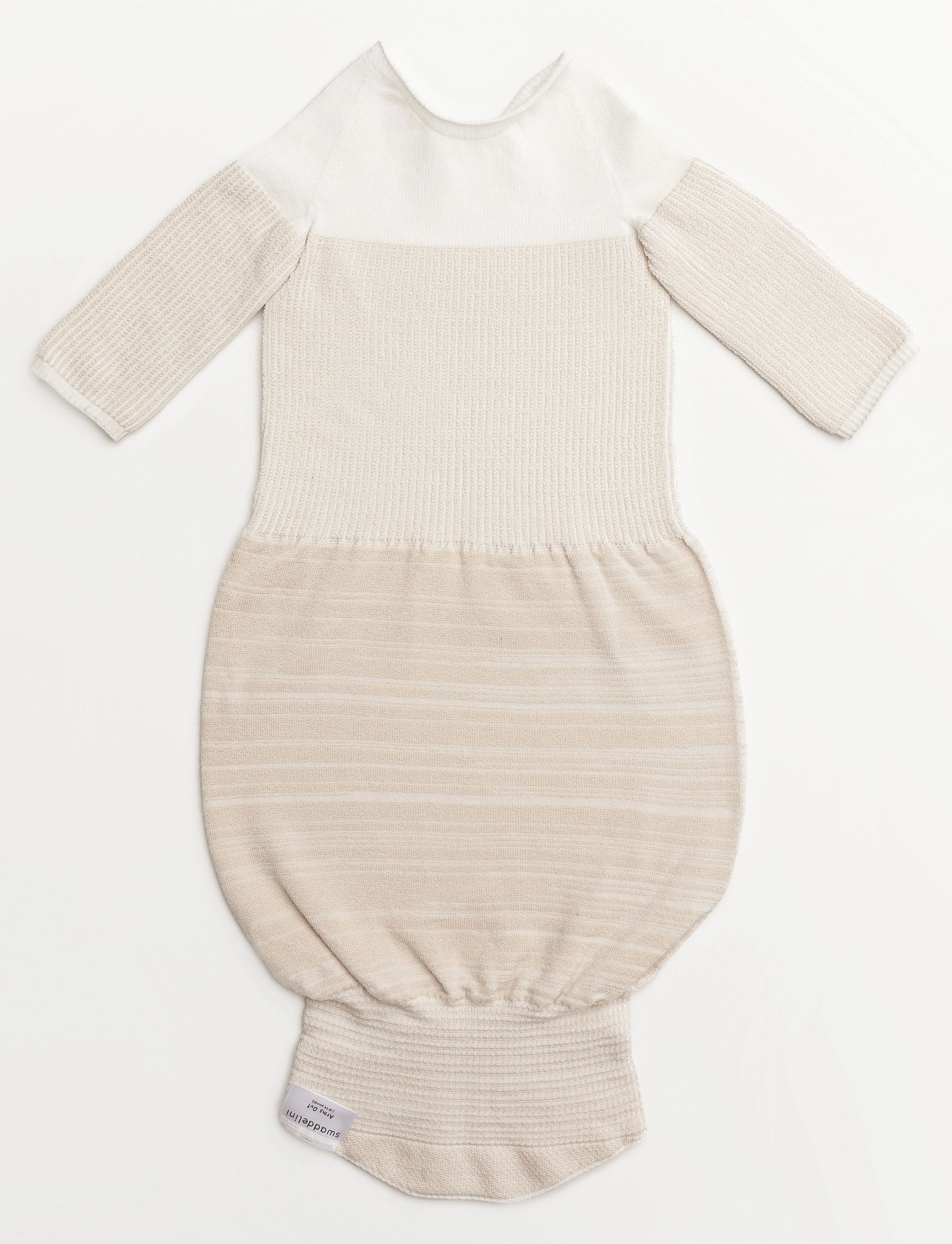 Bamboo Blend Beige Arms Out™ Long Sleeve Sleep Sack - Image 11
