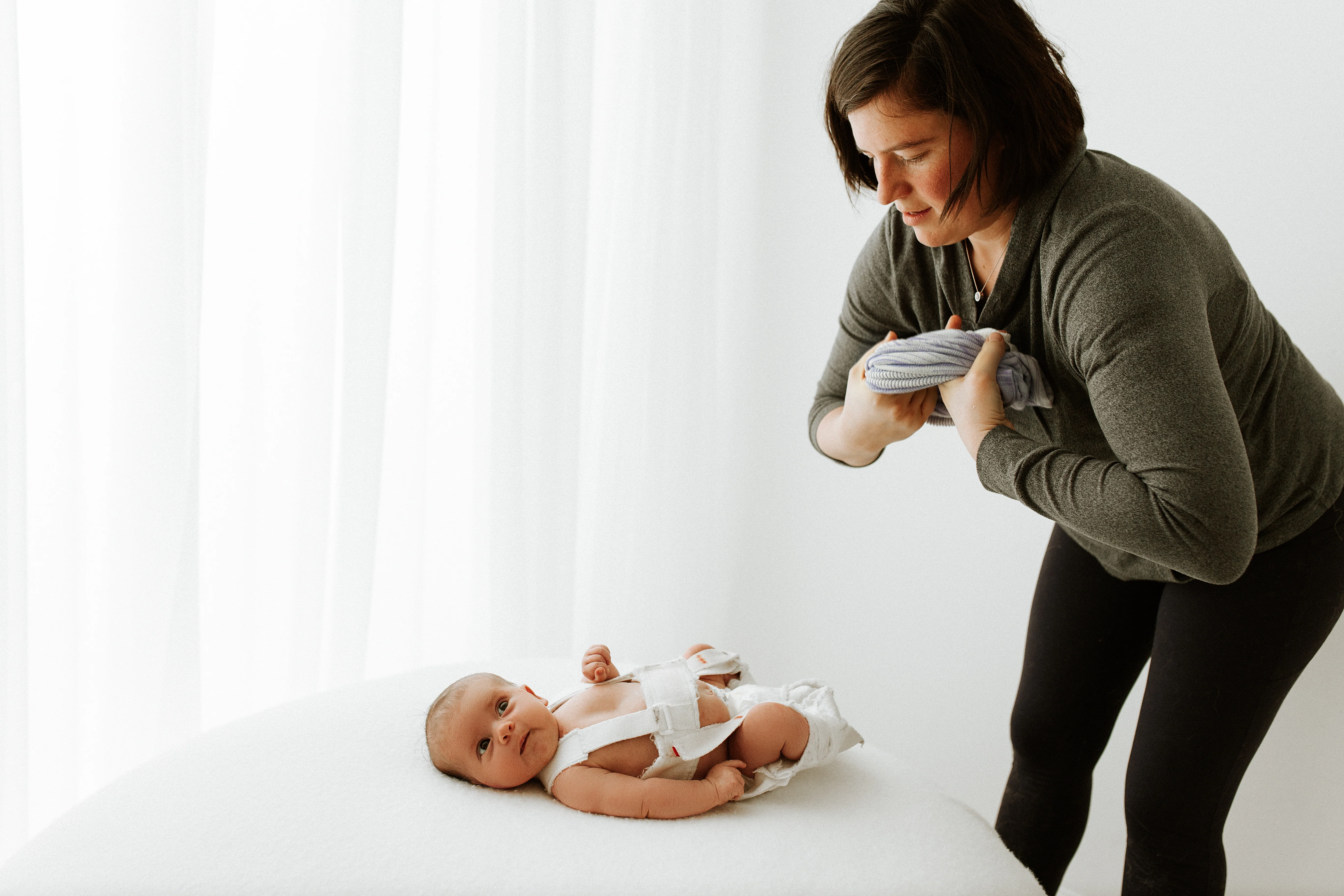 Baby with Brace Sleep Sack Swaddle Solution - Image 3