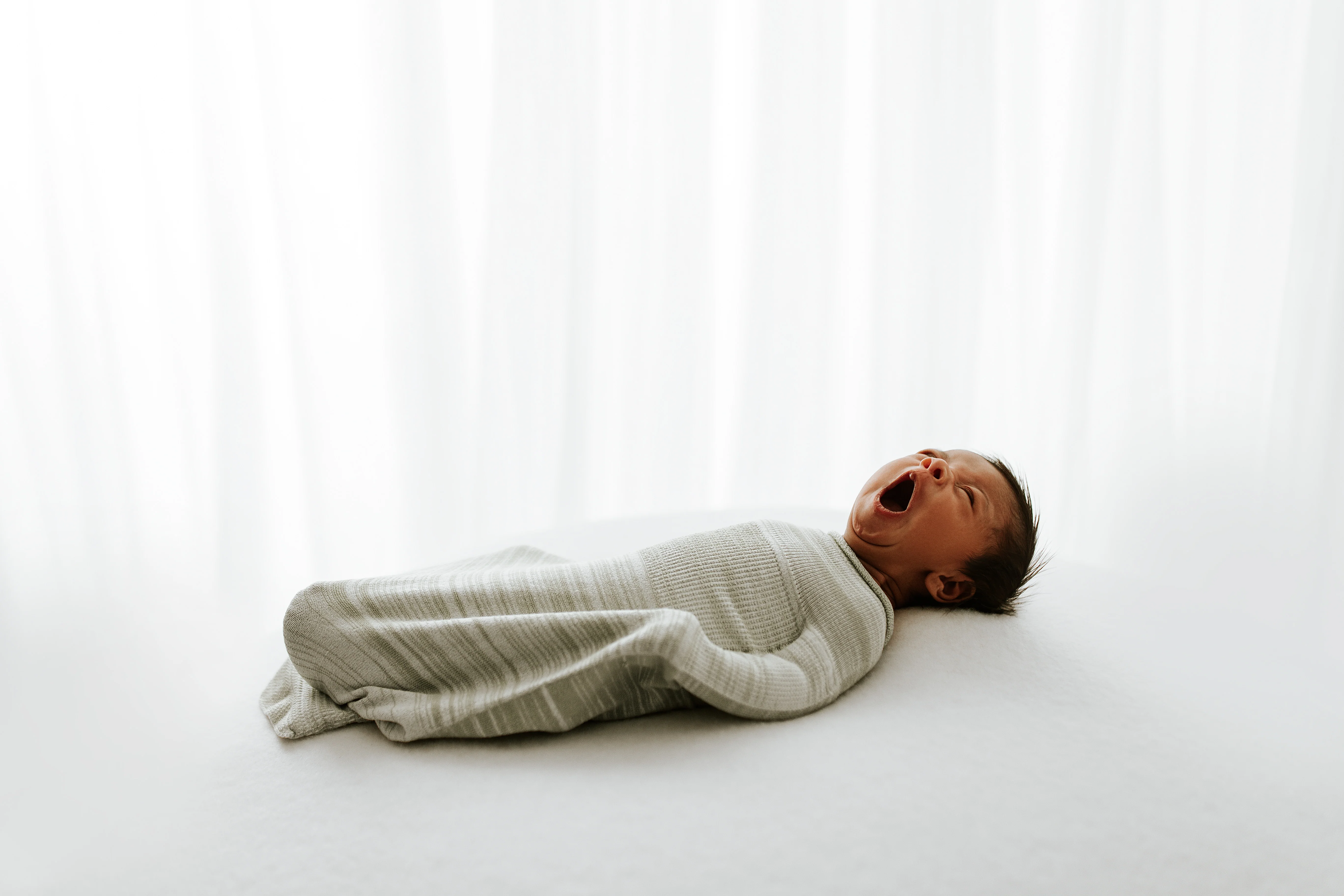 Bamboo Blend Mint Swaddle Sleep Sack - Image 6