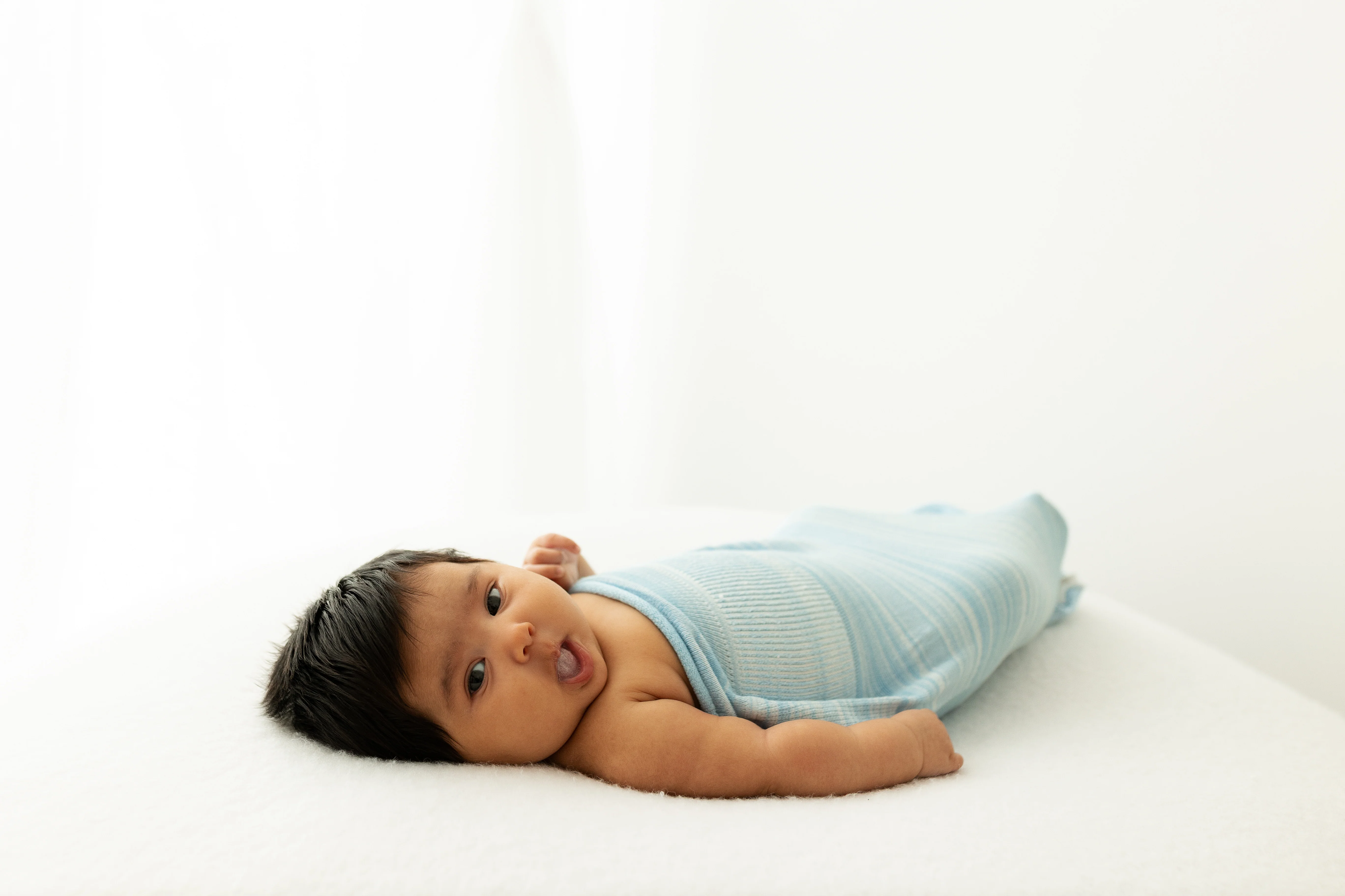 Blue Swaddle Sleep Sack - Image 5