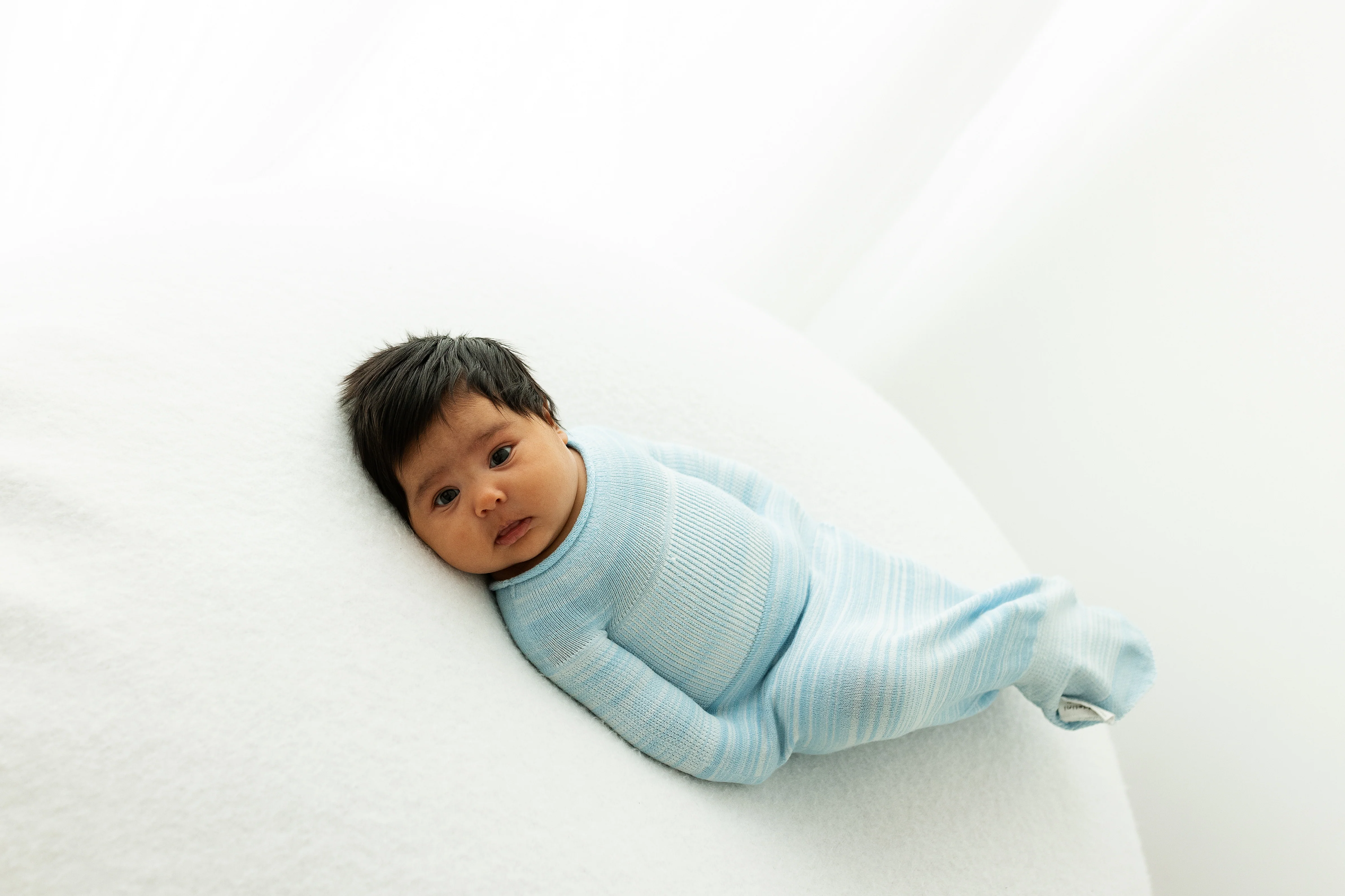 Blue Swaddle Sleep Sack - Image 7
