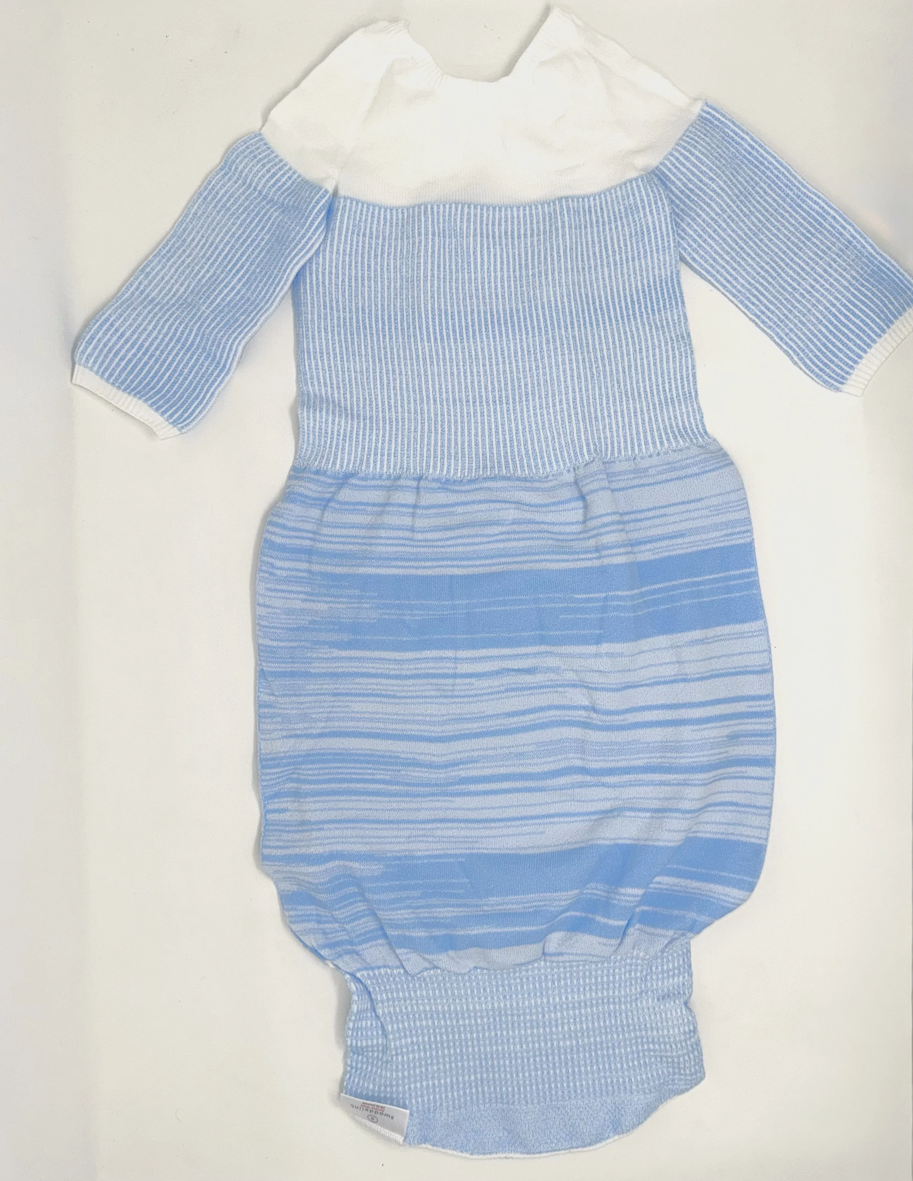 Blue Swaddelini Sleep Sack Bundle – Safe Swaddle-to-Sleep Transition for Baby Boys - Image 4